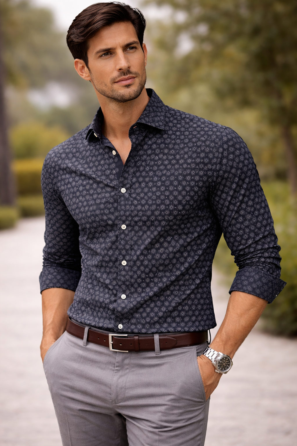 SAVE WATER FORMAL SHIRT  TY Hover