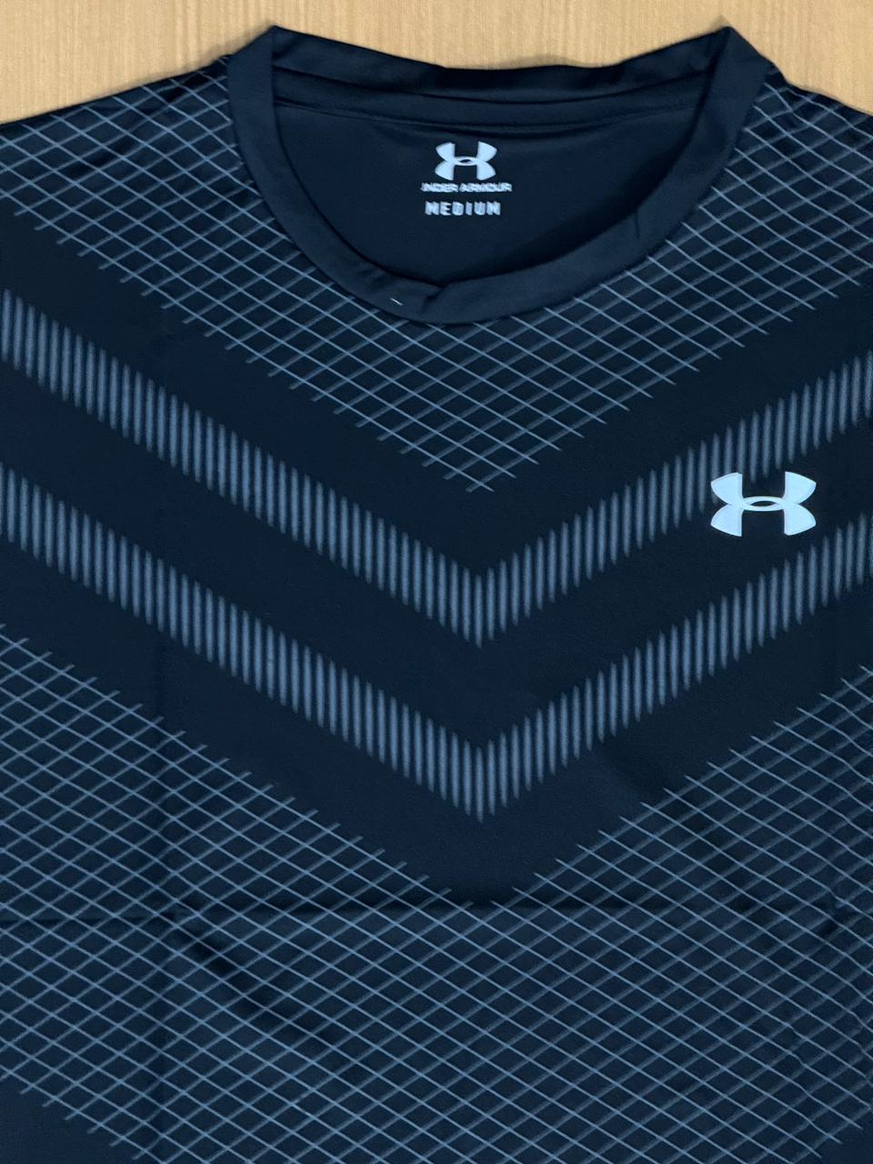 UNDER ARMOUP ROUND NECK DRIFIT T-SHIRT L553563 - Black View 2