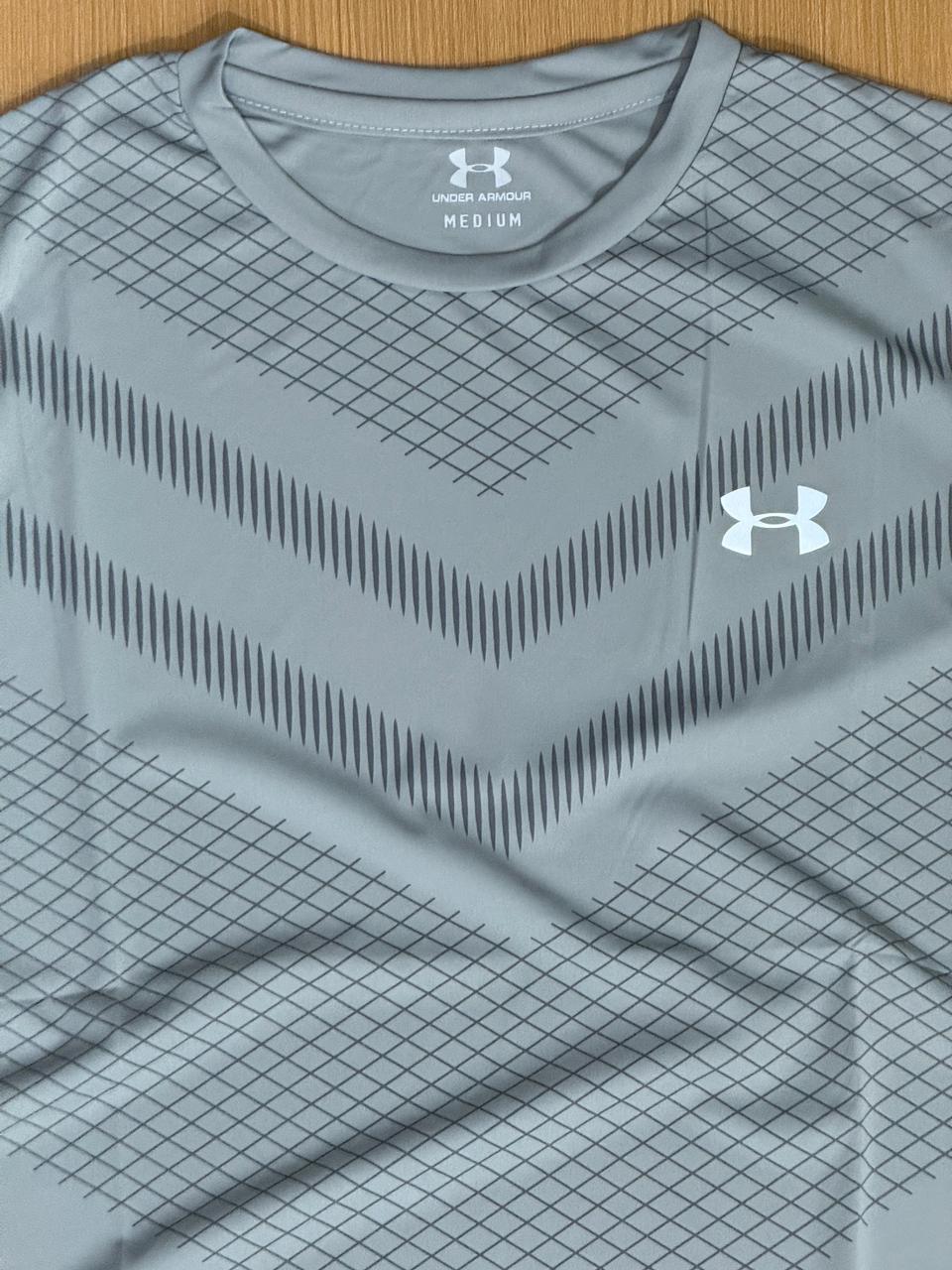 UNDER ARMOUP ROUND NECK DRIFIT T-SHIRT L553563 - GREY View 2