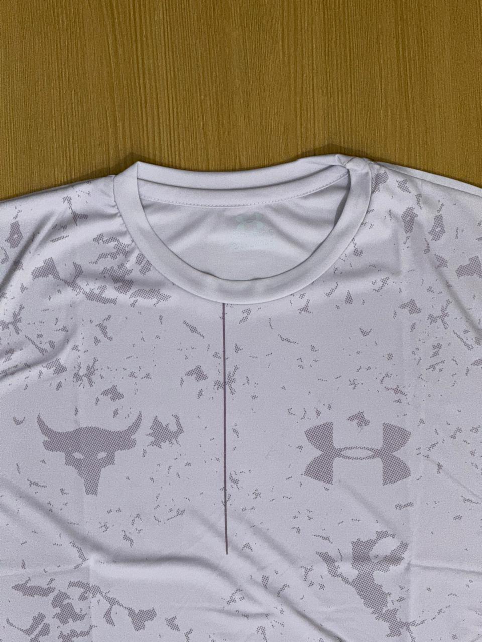 UNDER ARMOUP ROUND NECK DRIFIT T-SHIRT L55322 - LIGHT PINK View 2