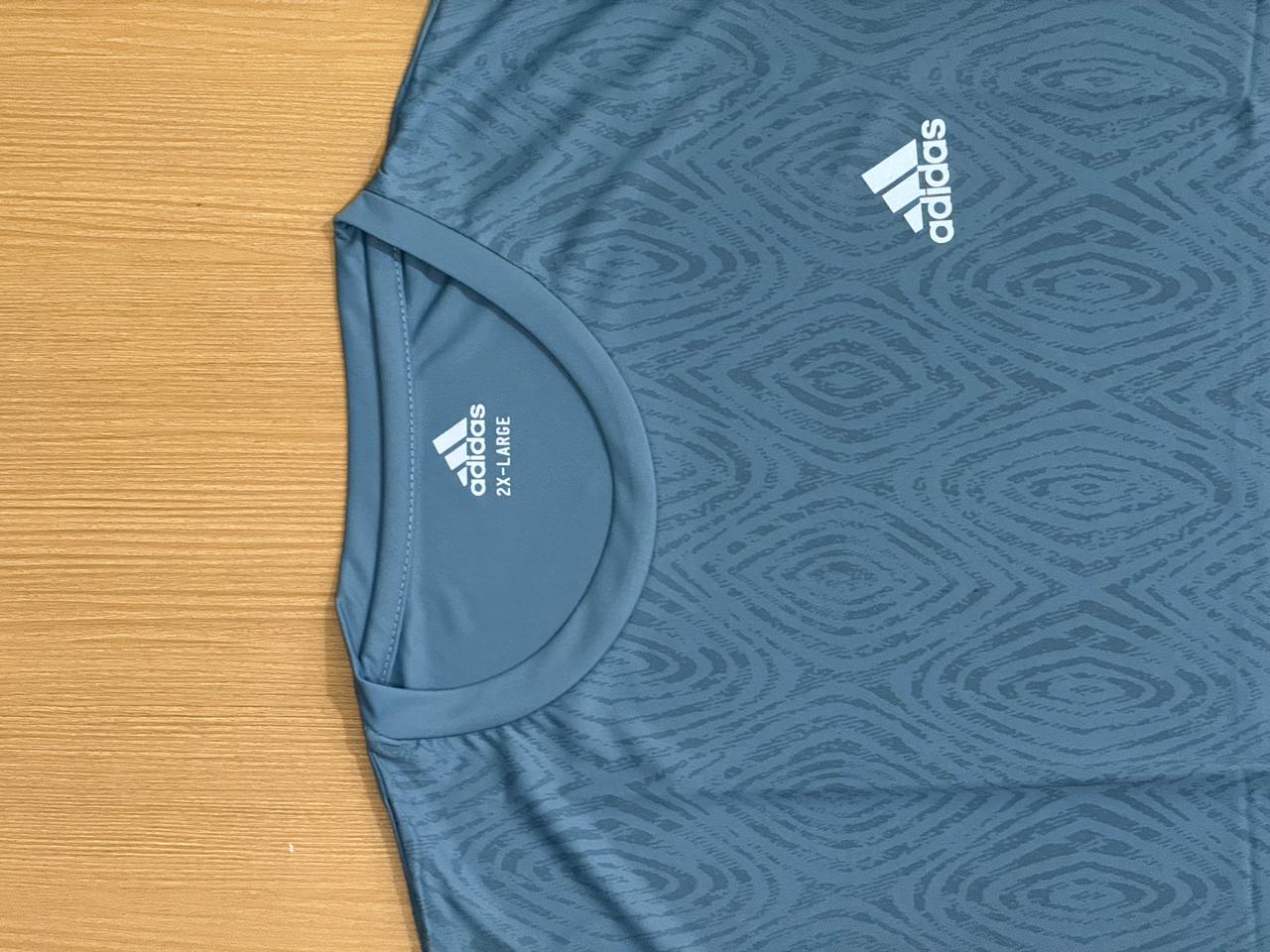 ADIBAS ROUND NECK DRIFIT T-SHIRT 5G5RF - Blue View 2