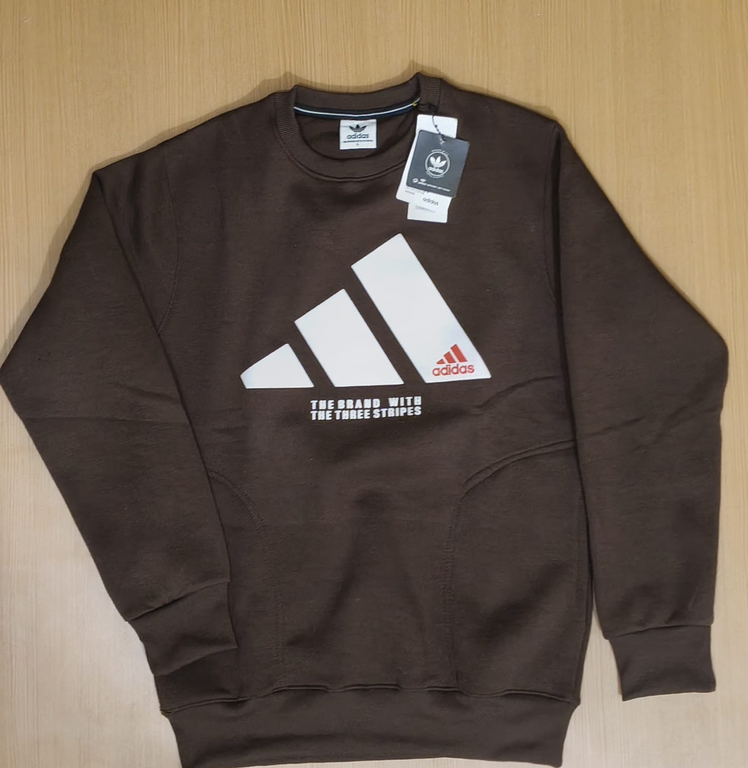 ADIBAS FULL SLEEVE 6898397 - Brown View 2