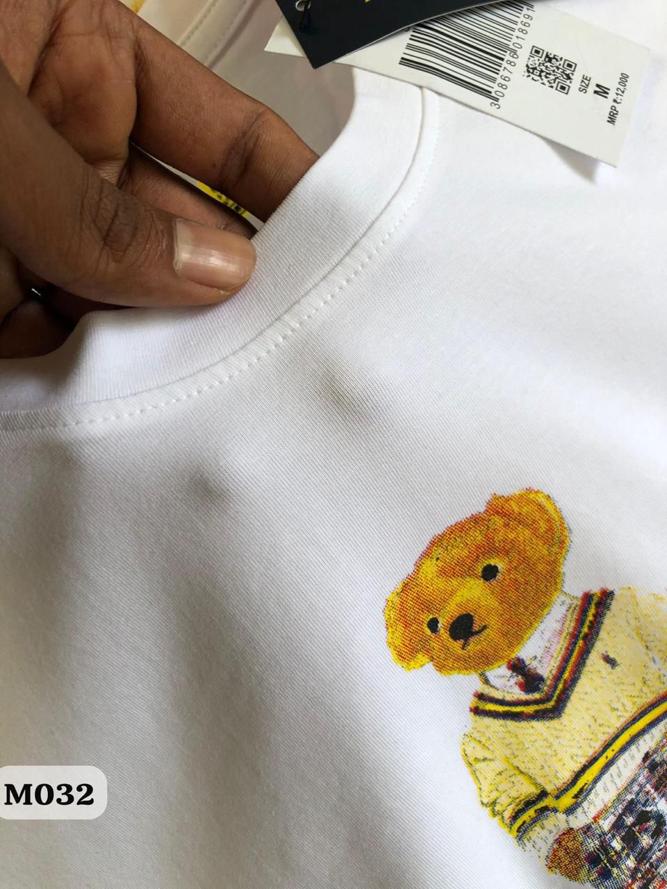 RL POLO ROUND NECK T-SHIRT 477 - White View 2