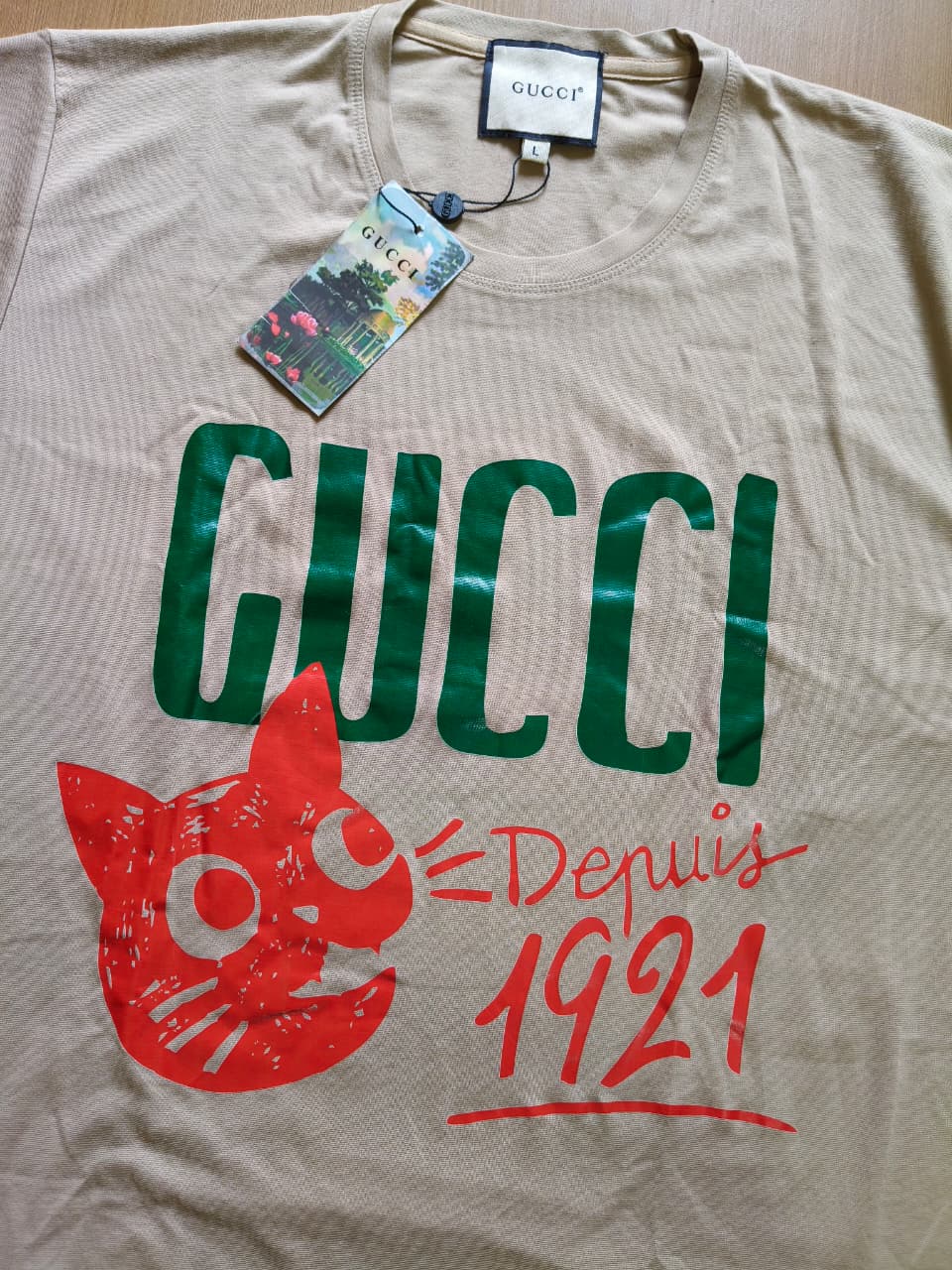 GUCCL ROUND NECK T-SHIRT 43245342545 Hover