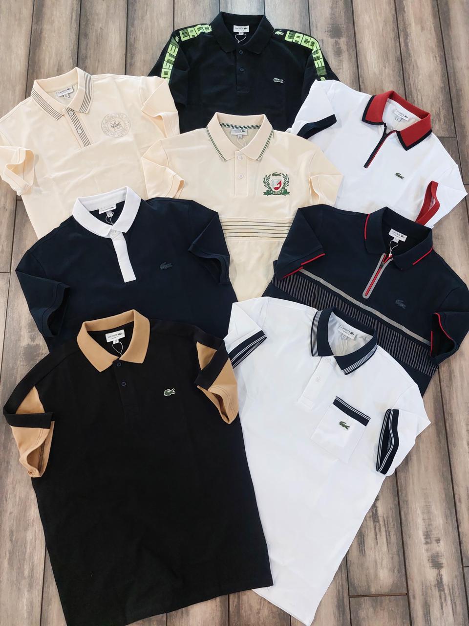 LACOSNE POLO NECK T-SHIRT KAS - White View 2