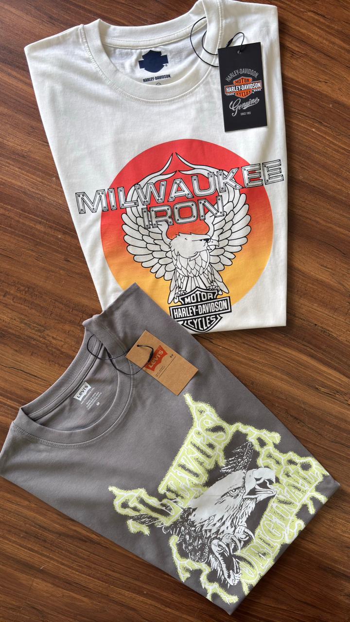 HARLEY DAVIDSON ROUND NECK T-SHIRT Hover