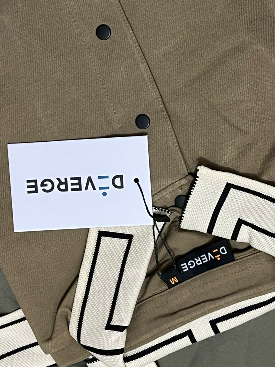 DIVERGE POLO NECK T-SHIRT - Light Brown View 2