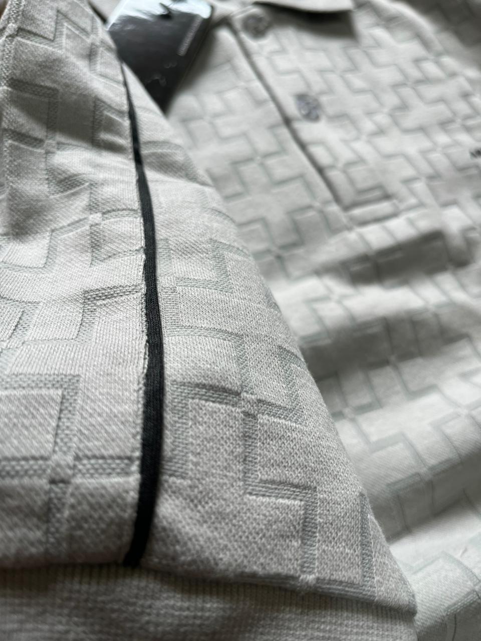 AY POLO NECK T-SHIRT VH - GREY View 2