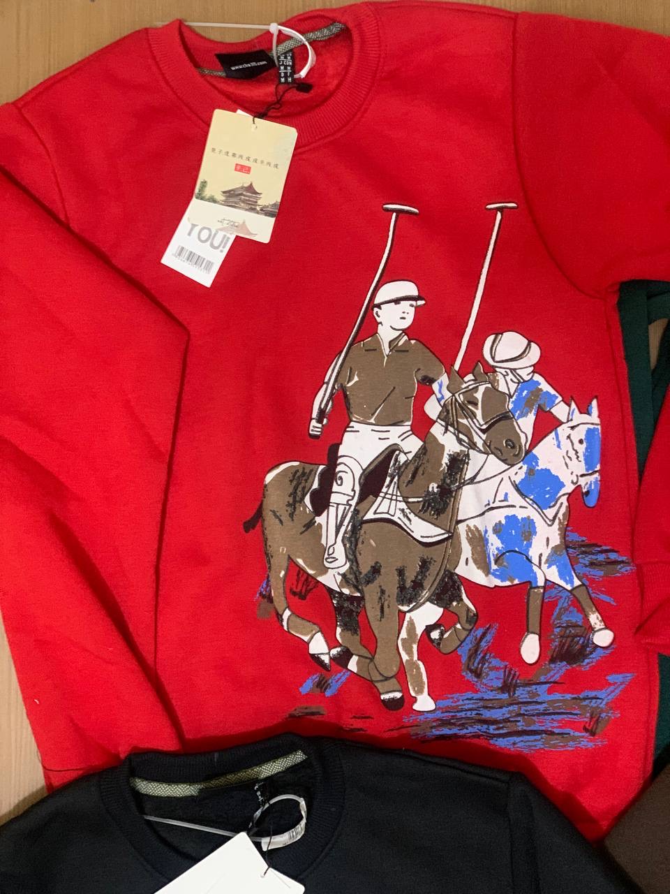 POLO ROUND NECK FULL SLEEVE T-SHIRT Hover