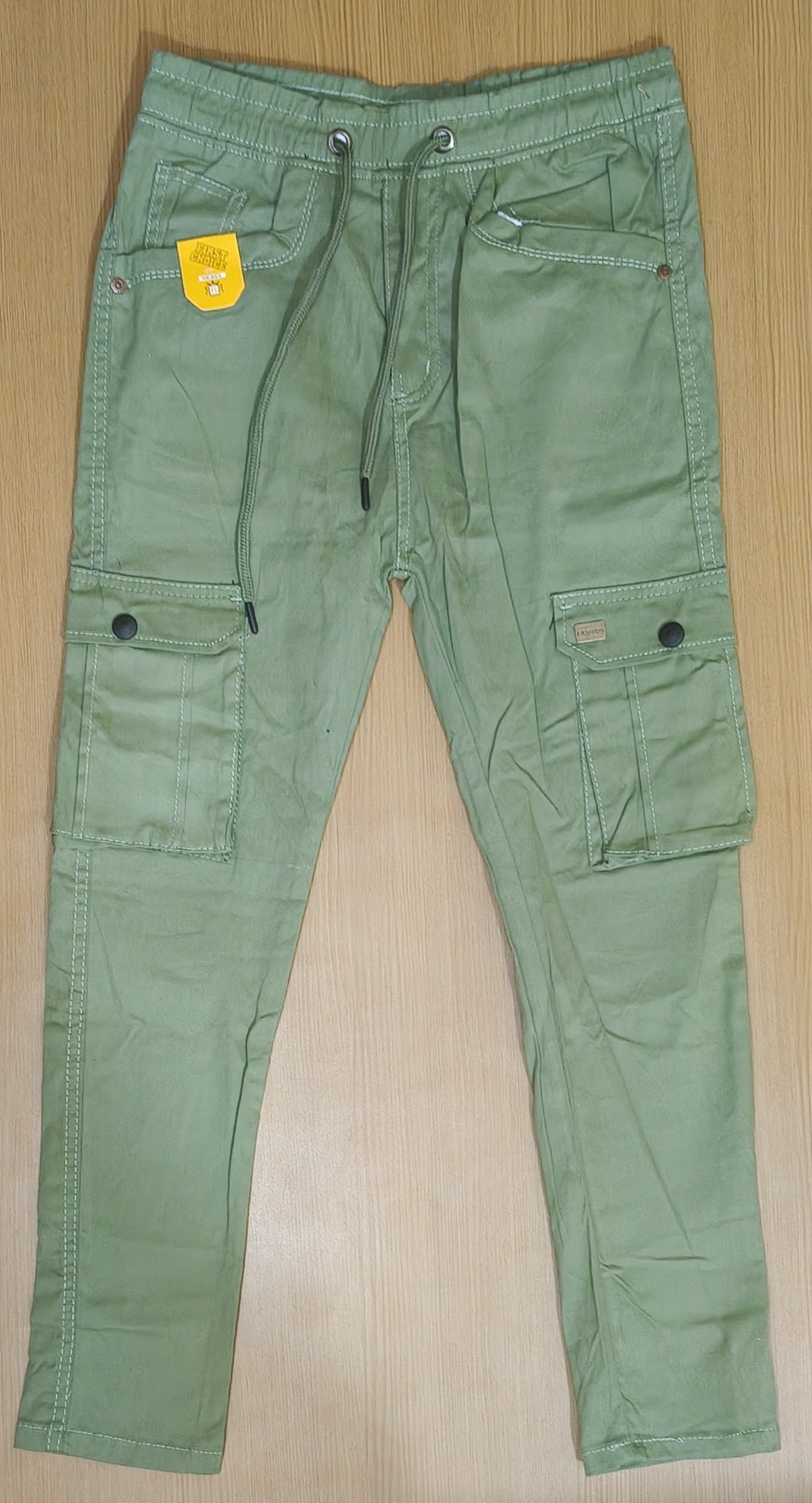 IMPORTANT CARGO PANT HH - LIGHT GREEN View 2