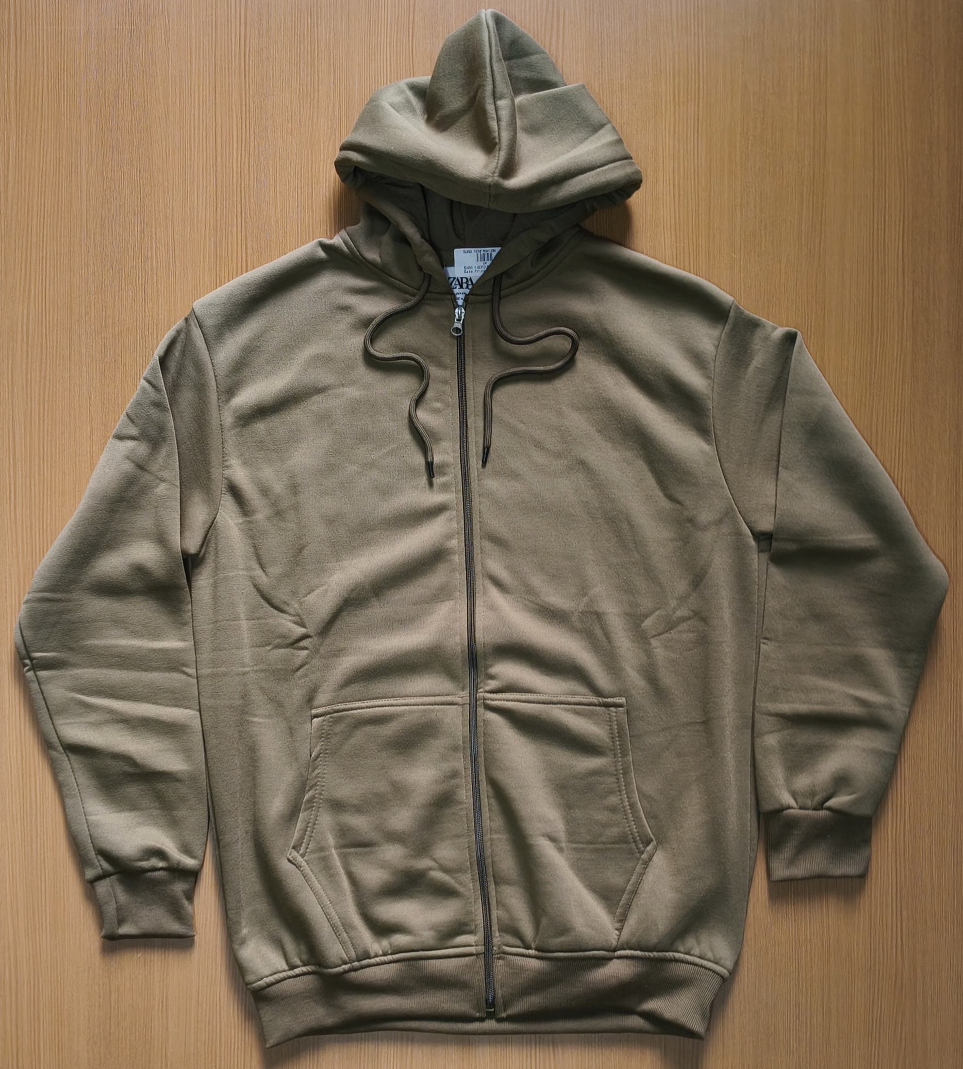 ZARA HOODIE - green View 2