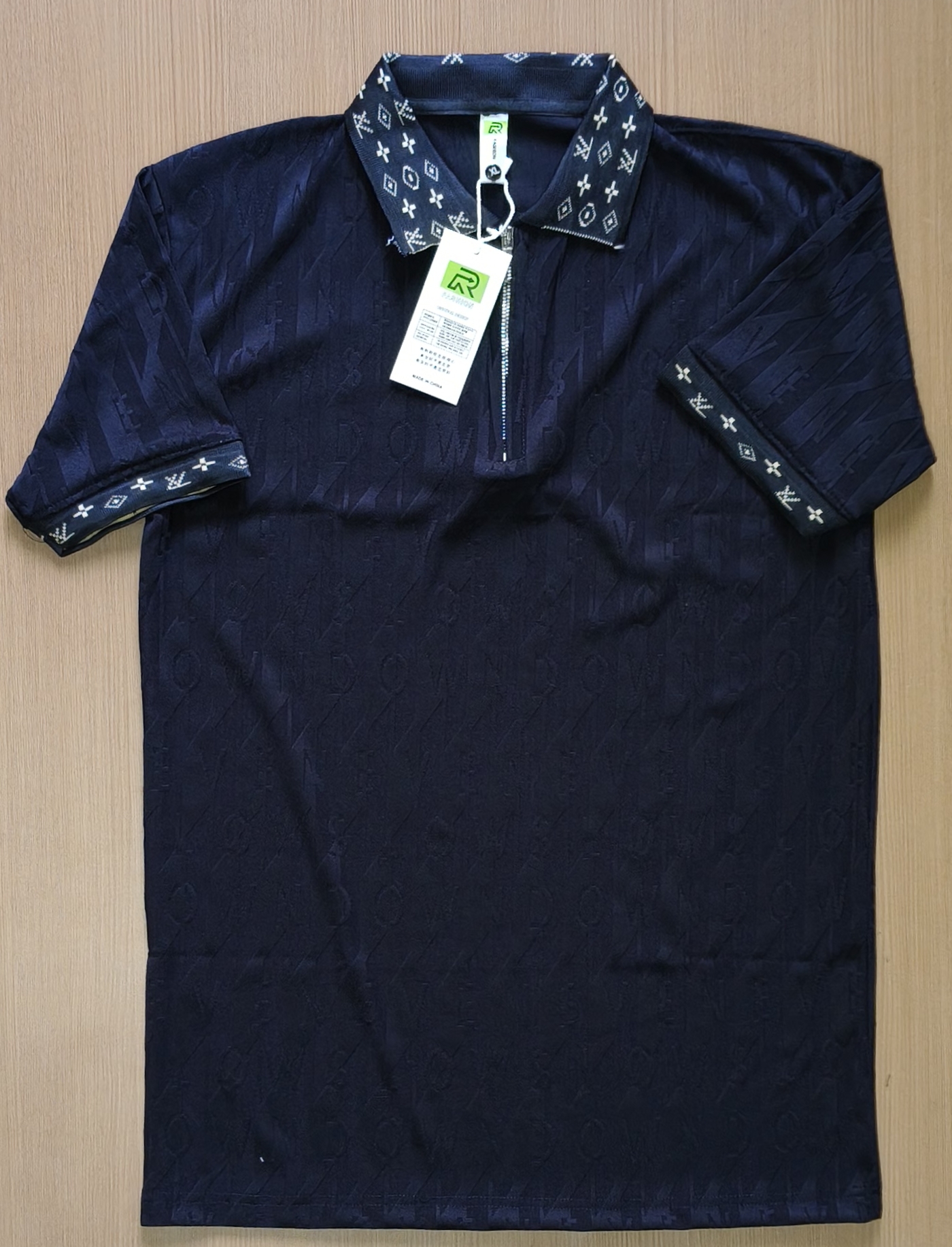 IMP POLO NECK T-SHIRT BCCN - Black View 2