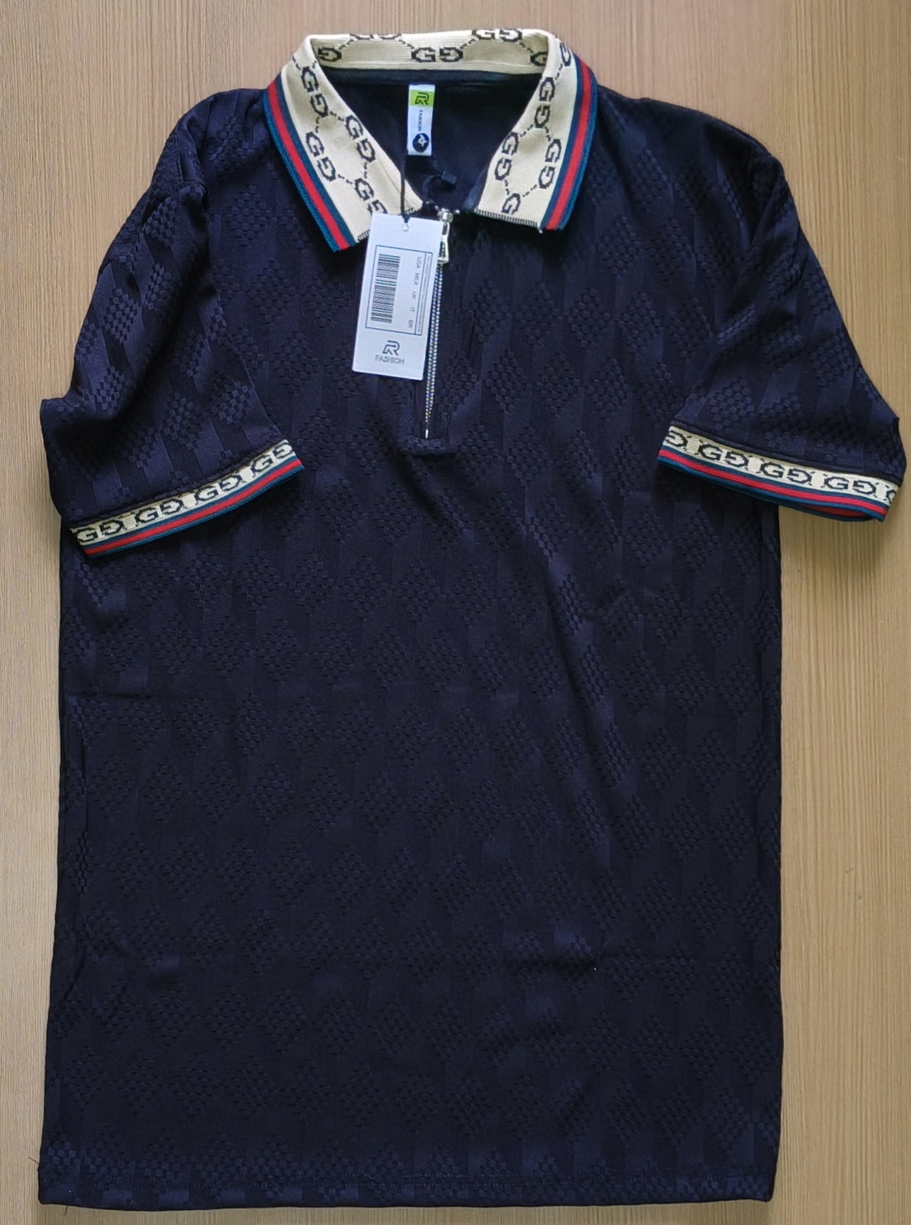 IMP POLO NECK T-SHIRT BCVH - Black View 2