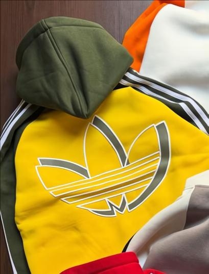 ADIDIS HOODIE B - Yellow View 2