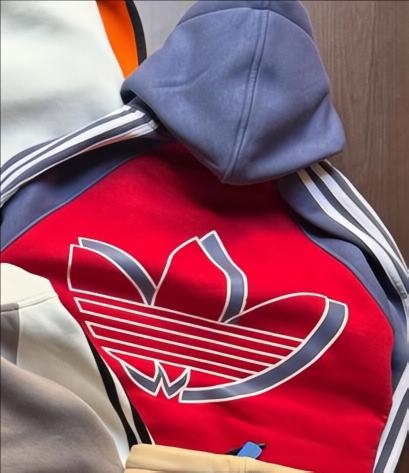 ADIDIS HOODIE B - Red View 2