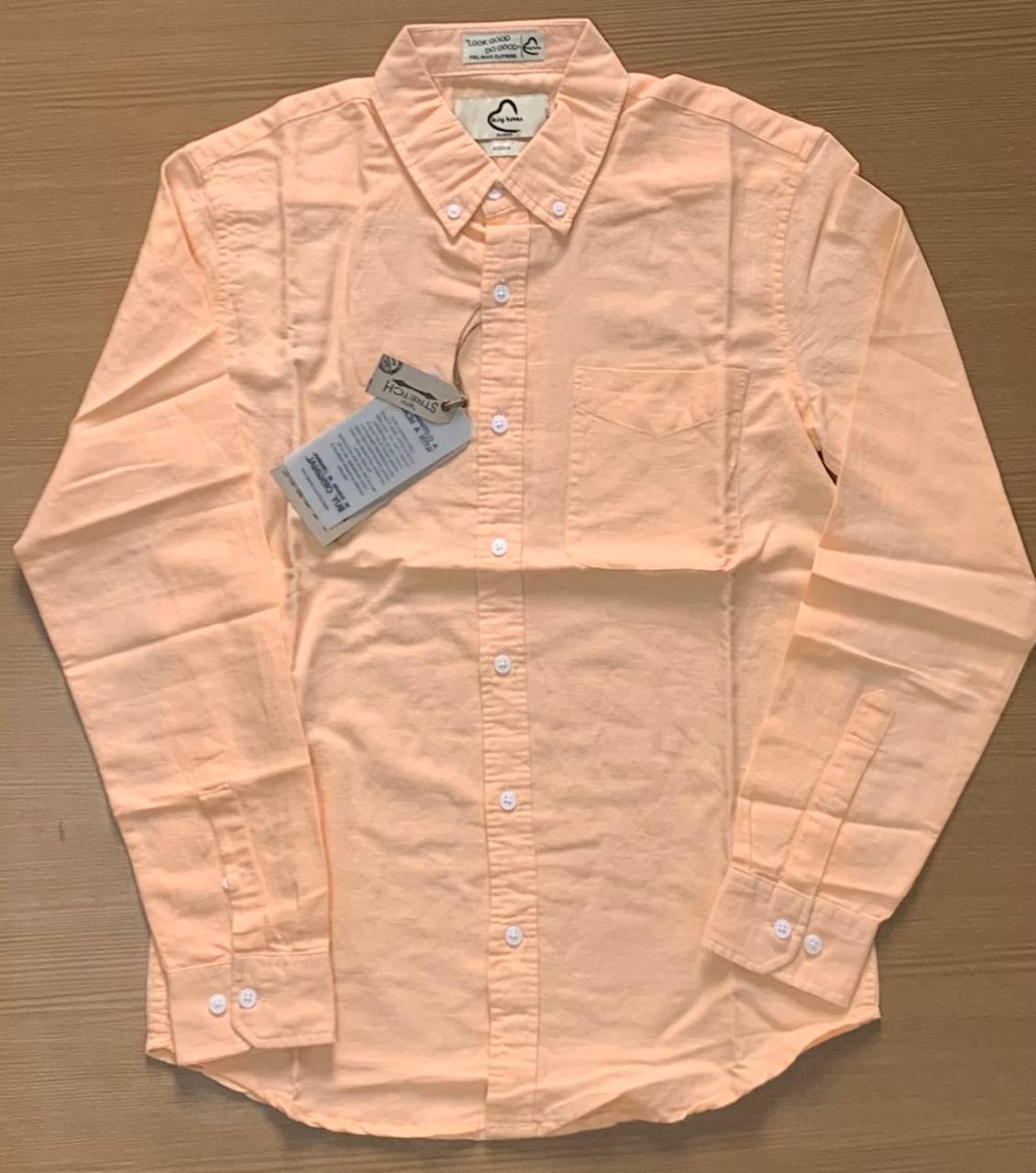 BEING HIMAN SHIRT GV - Light orange View 2