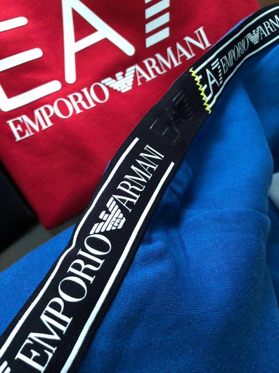 ARMANI ENCHNAGE SWEATSHIRT NDMM - Blue View 2
