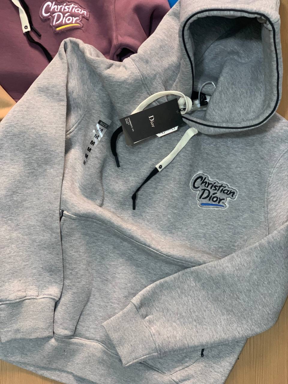 CRISTIAN DIAR HOODIE  IPL - GREY View 2