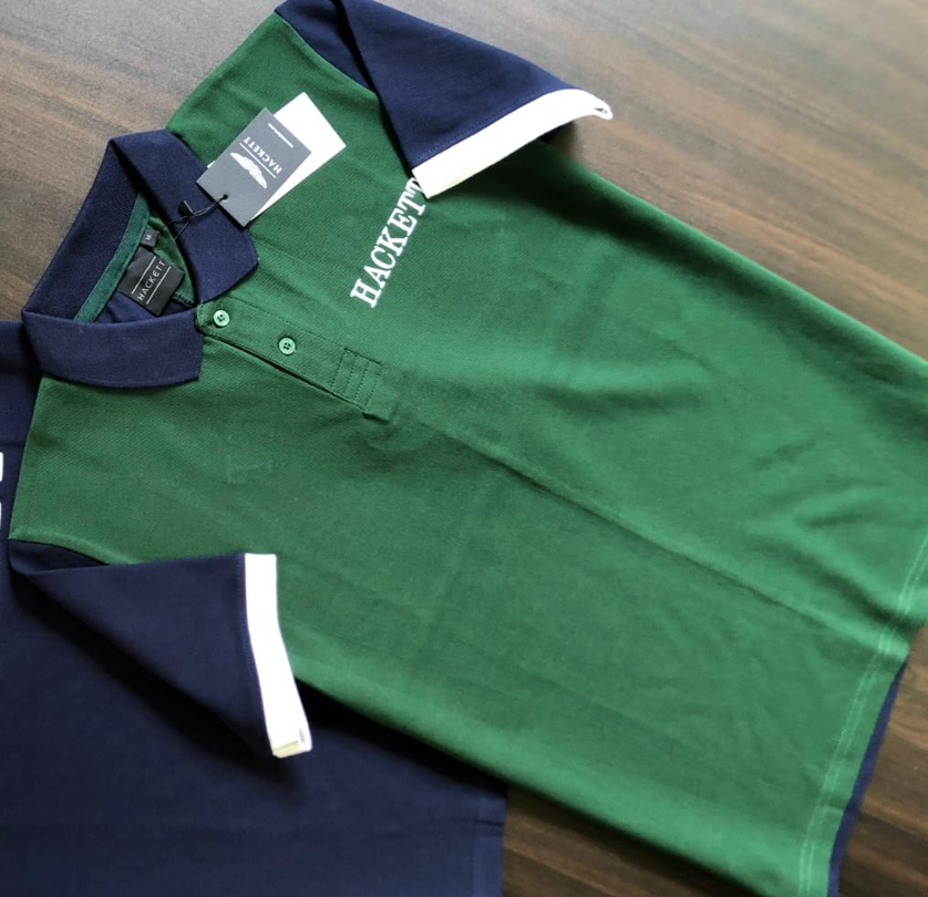 HACKET PREMIUM POLO DG - green View 2