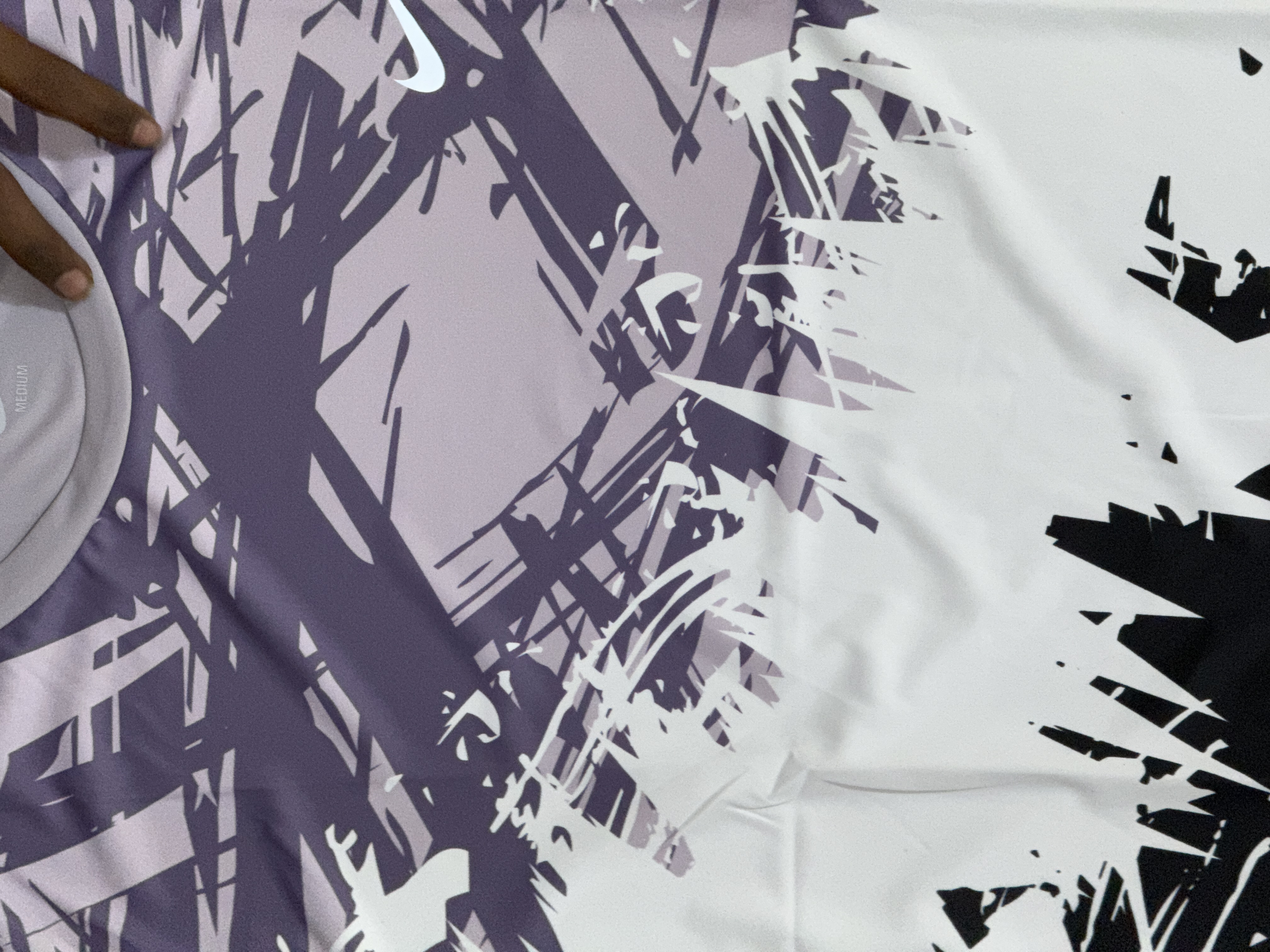 PUNA DRIFIT ROUND TEES F583637 - LIGHT PURPLE View 2