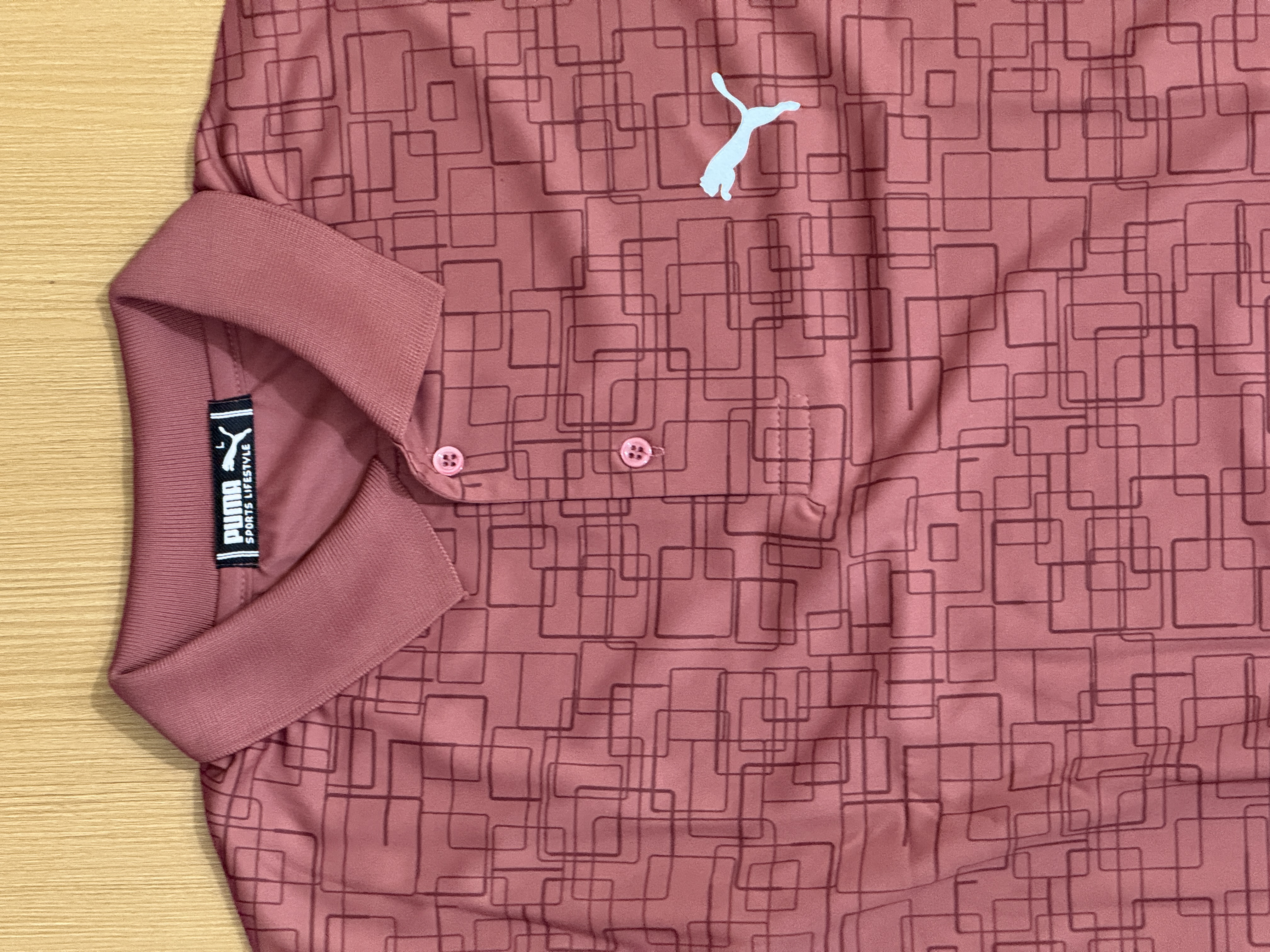 PUNA DRIFIT POLO TEES 748 - Dark Pink View 2