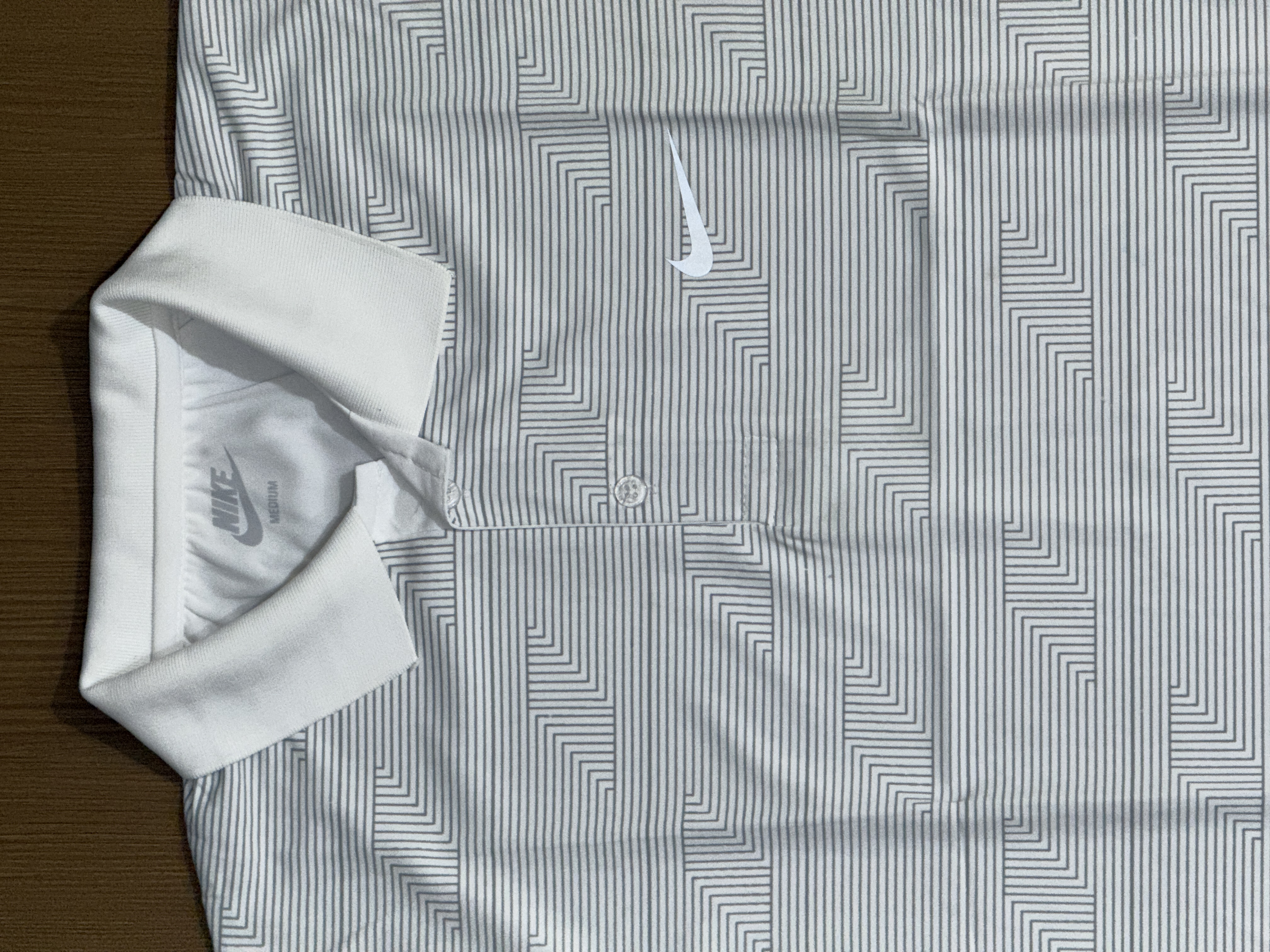 NIKF DRIFIT POLO TEES 68363 - White View 2