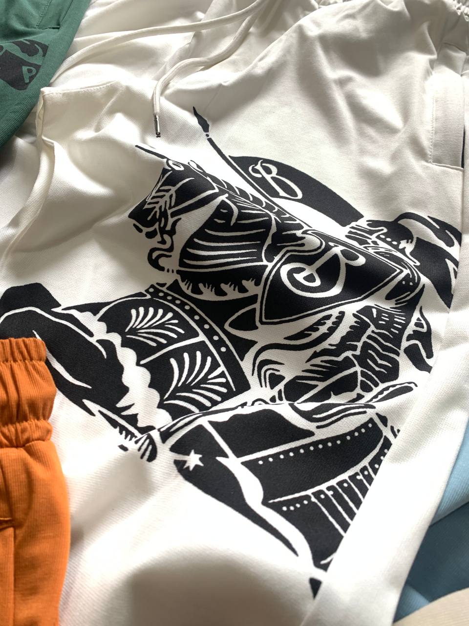 BURBENNY TRACKPANT HH - White View 2