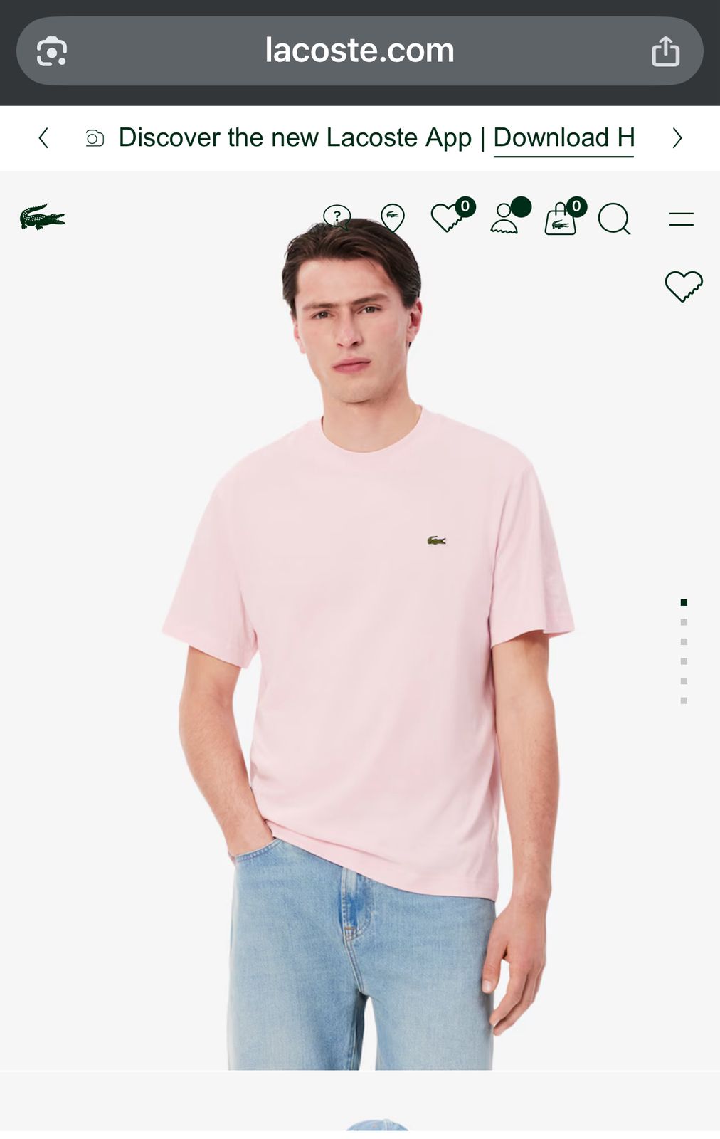 LACOSNE T-SHIRT HL Hover