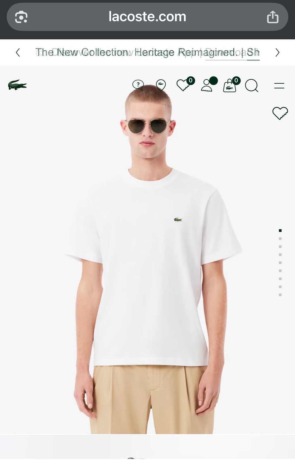 LACOSNE T-SHIRT HJGH Hover