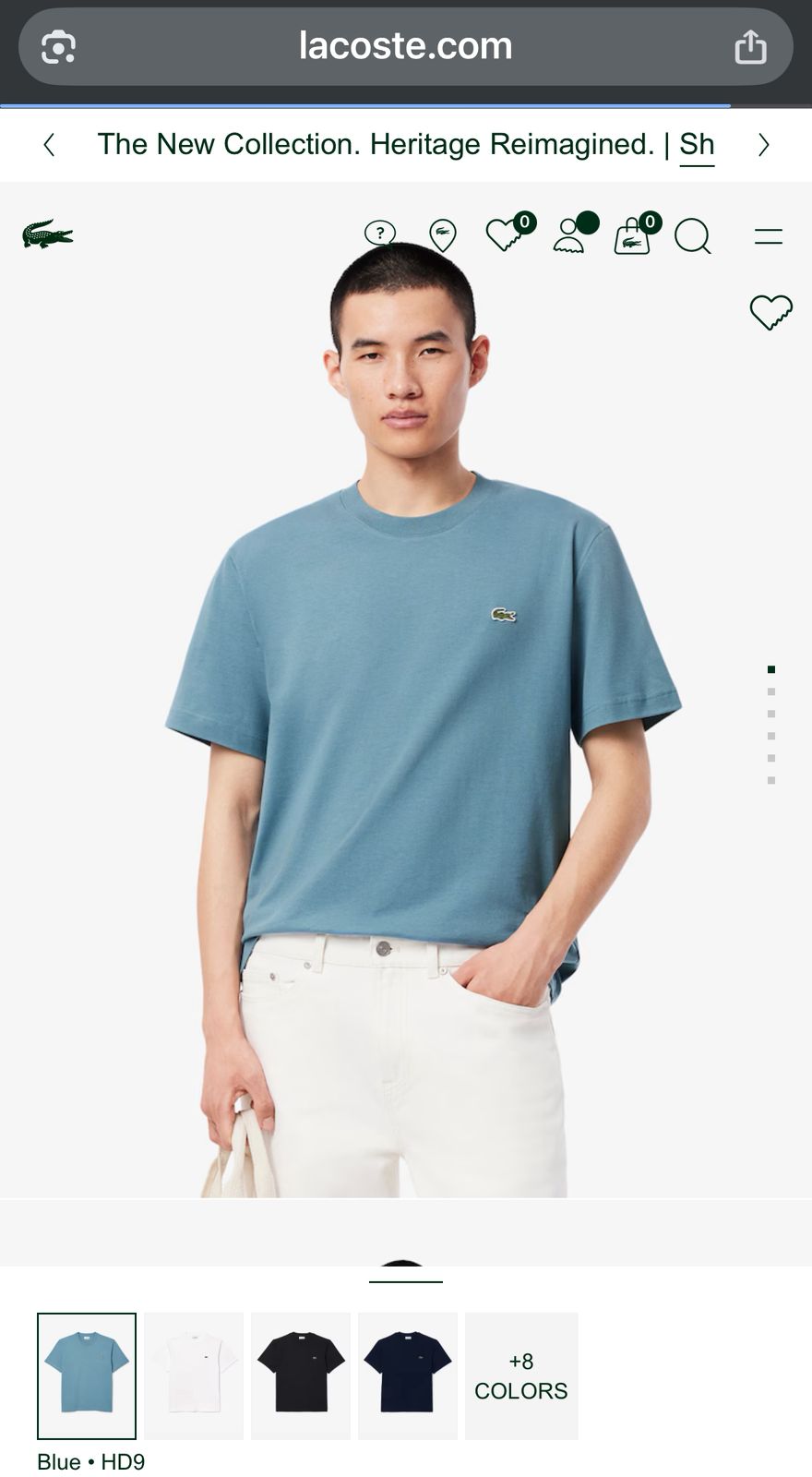 LACOSNE T-SHIRT 9P Hover