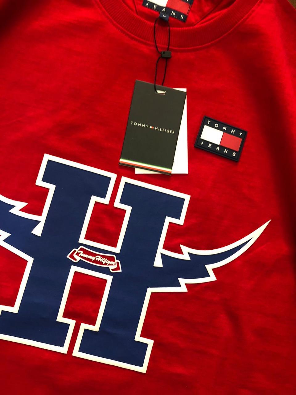 TOMMY HIL PREMIUM REGULAR FIT T-SHIRT YU Hover