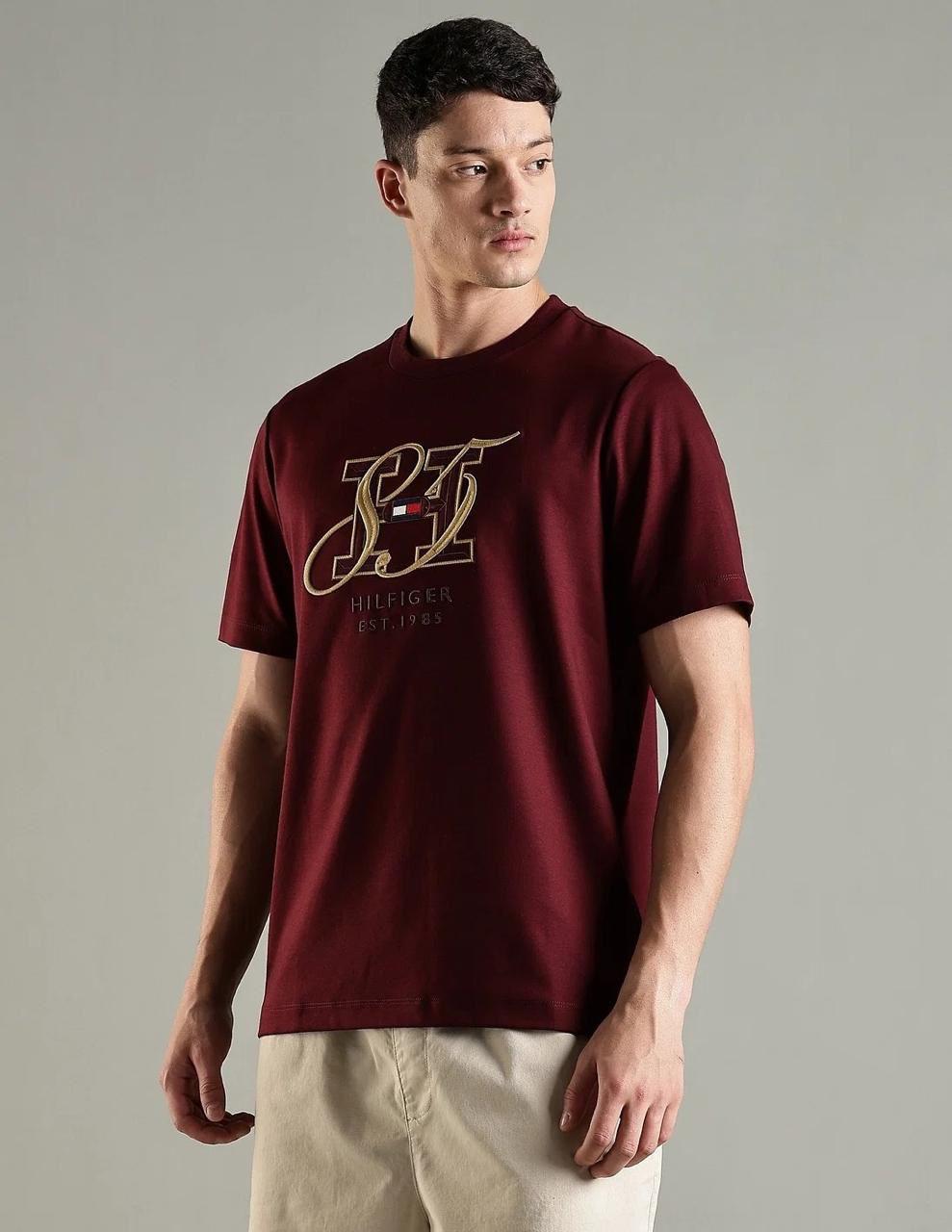 TOMMY HIL PREMIUM REGULAR FIT T-SHIRT AS Hover