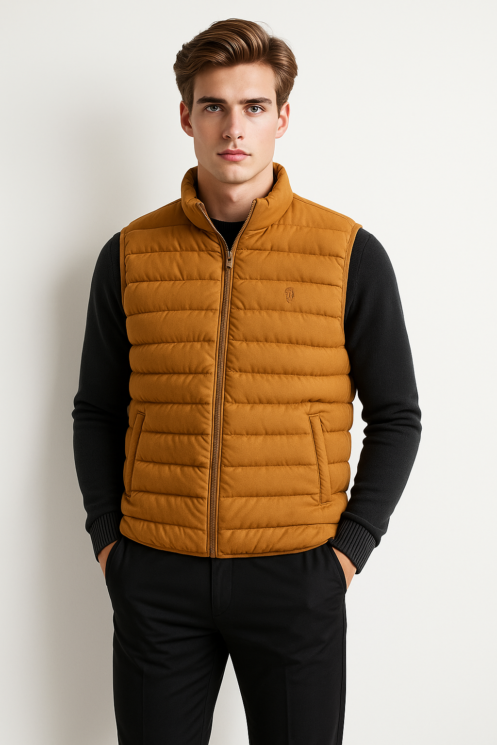 RL POLO PUFFER JACKET HG - Brown View 1