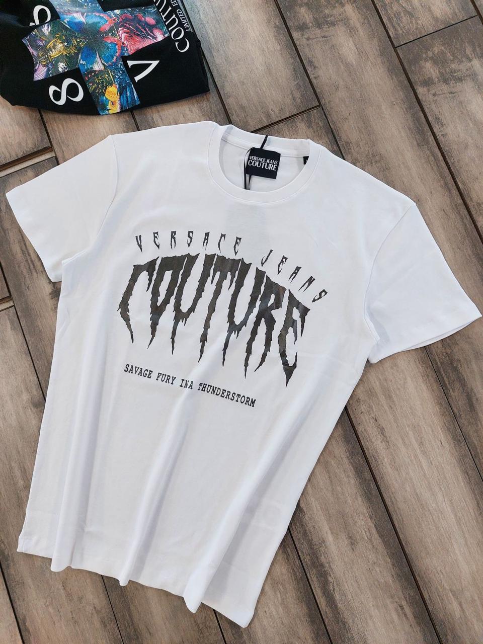 VERSANE ROUND NECK T-SHIRT S01 - White