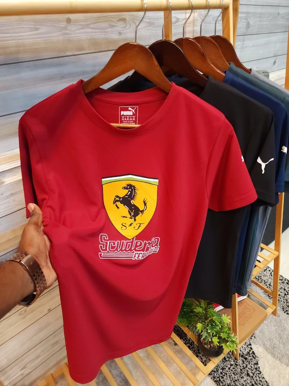 PUNA ROUND NECK T-SHIRT LK - DARK MAROON