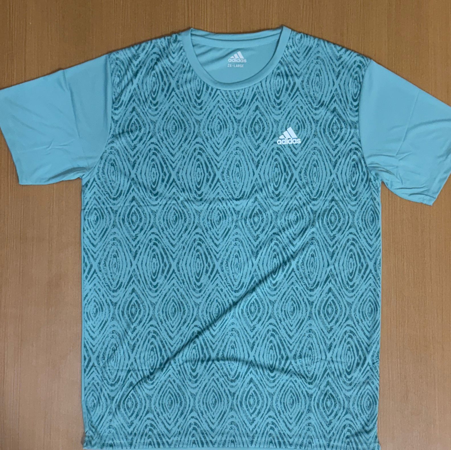 ADIBAS ROUND NECK DRIFIT T-SHIRT 5G5RF - Sage Green View 1