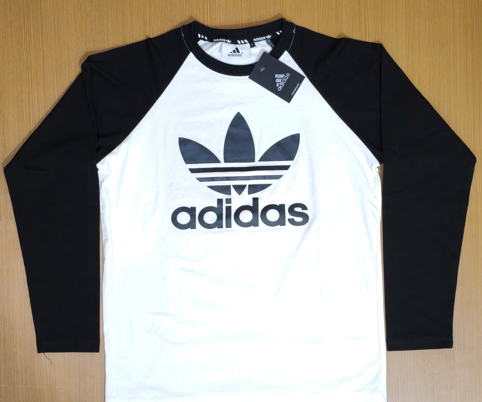 ADIBAS FULL SLEEVE 1454 - Black View 1