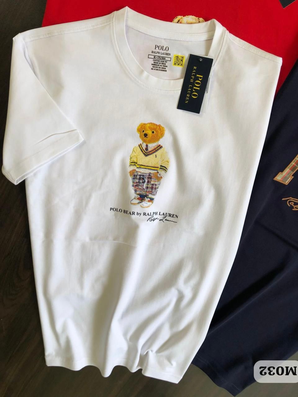 RL POLO ROUND NECK T-SHIRT 477 - White View 1