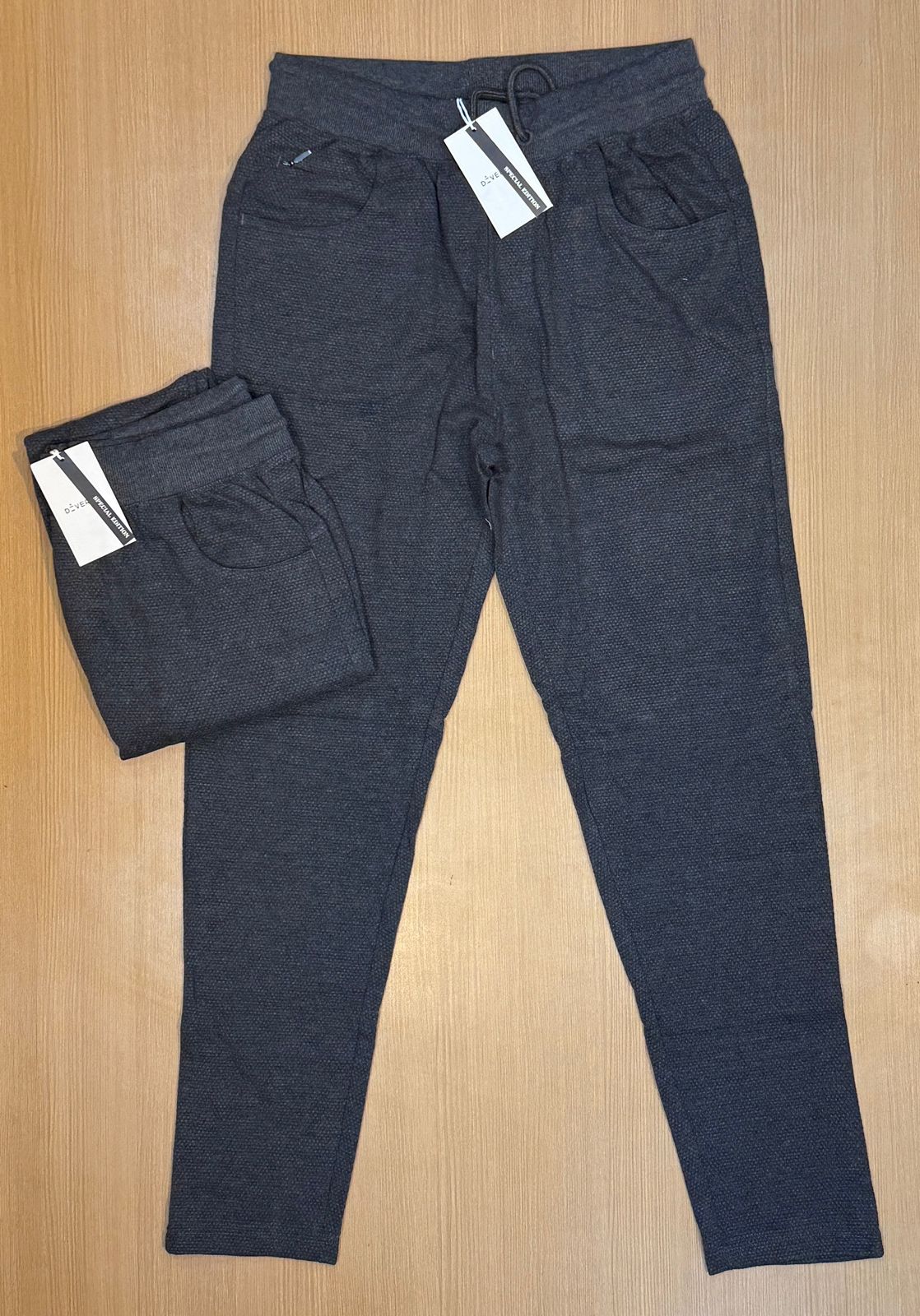 DIVERGE COTTON TRACKPANT5646 - Dark grey View 1