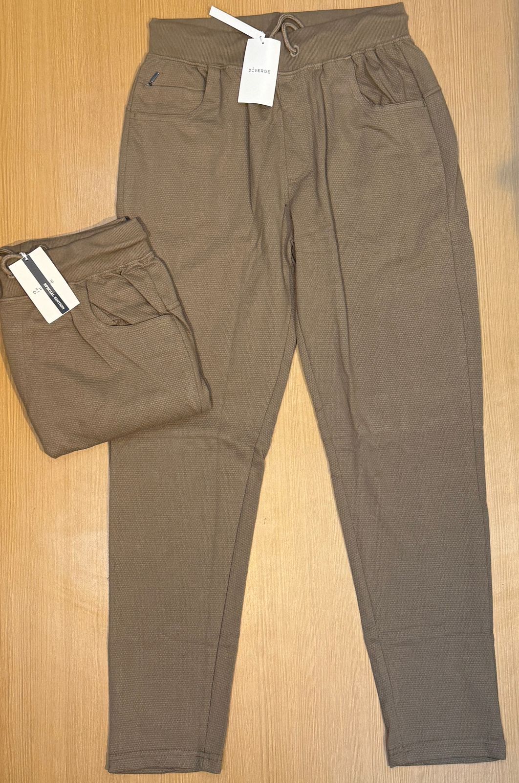 DIVERGE COTTON TRACKPANT5646