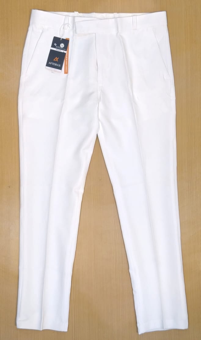 IMPORTED FORMAL PANT - White