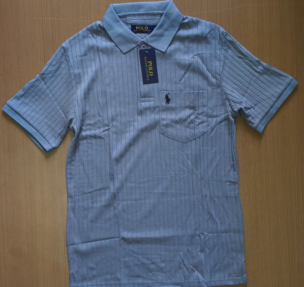RL POLO  POLO NECK T-SHIRTNN - GREY View 1