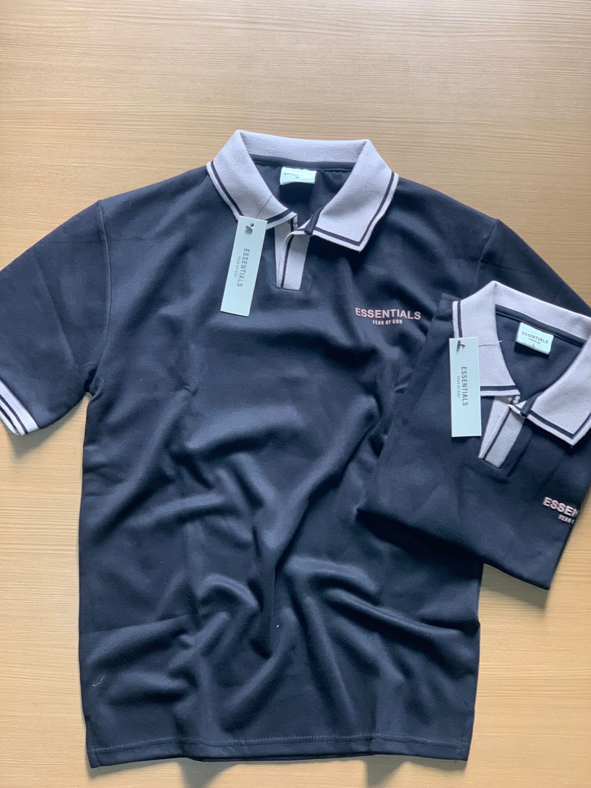 ESSENTILA ROUND NECK T-SHIRT - NAVY BLUE View 1