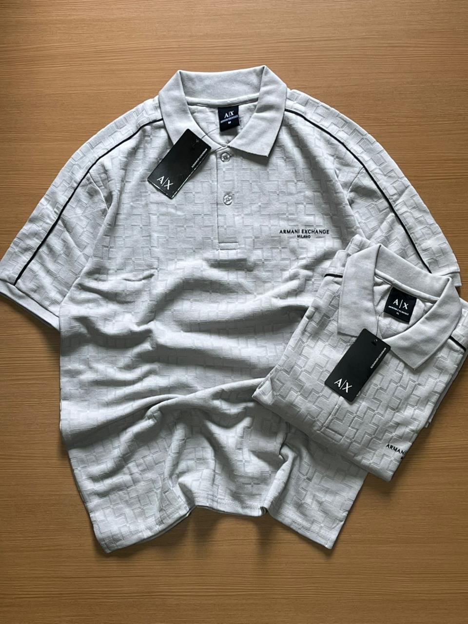 AY POLO NECK T-SHIRT VH - GREY View 1