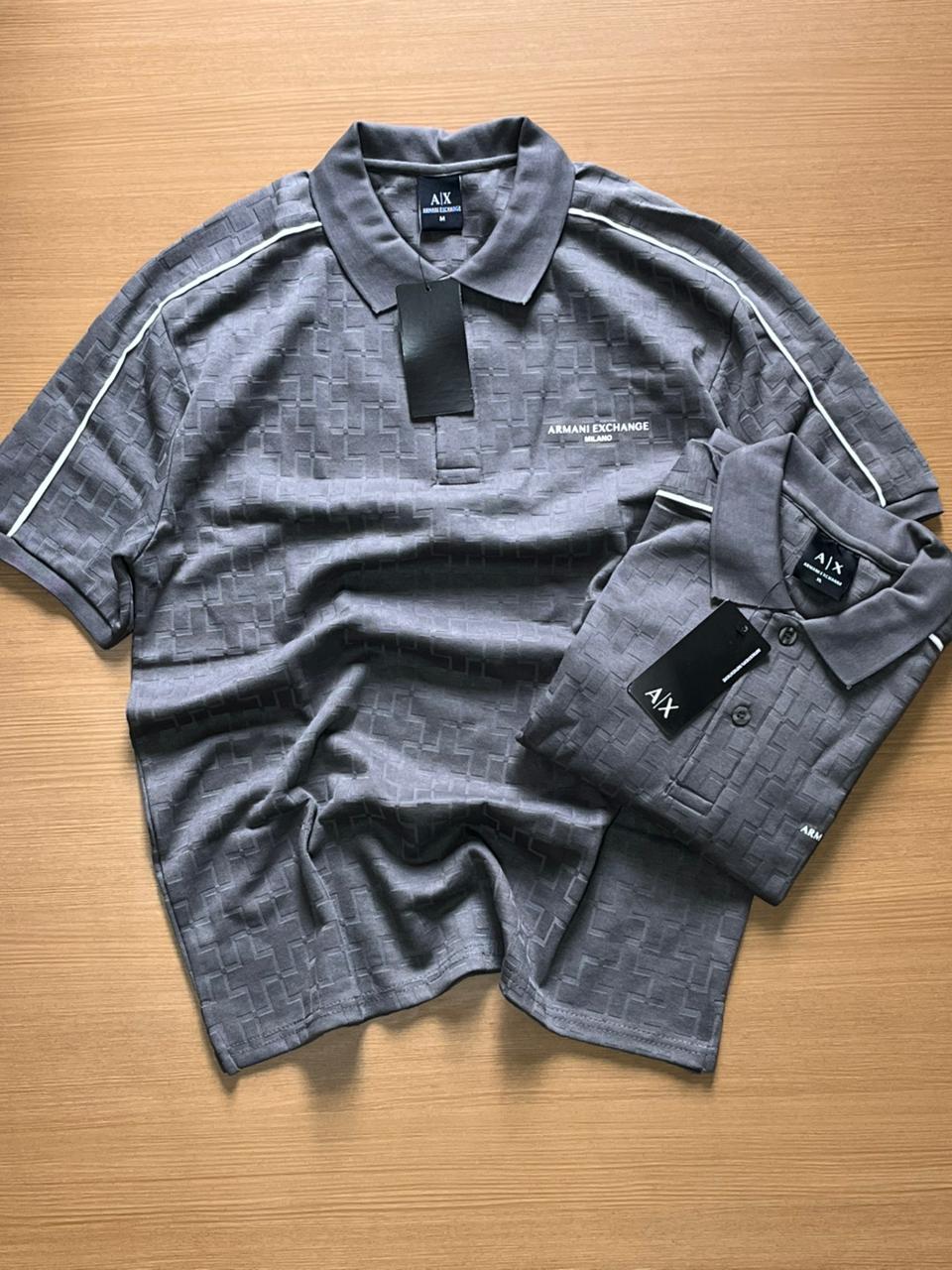 AY POLO NECK T-SHIRT VH - Dark grey View 1