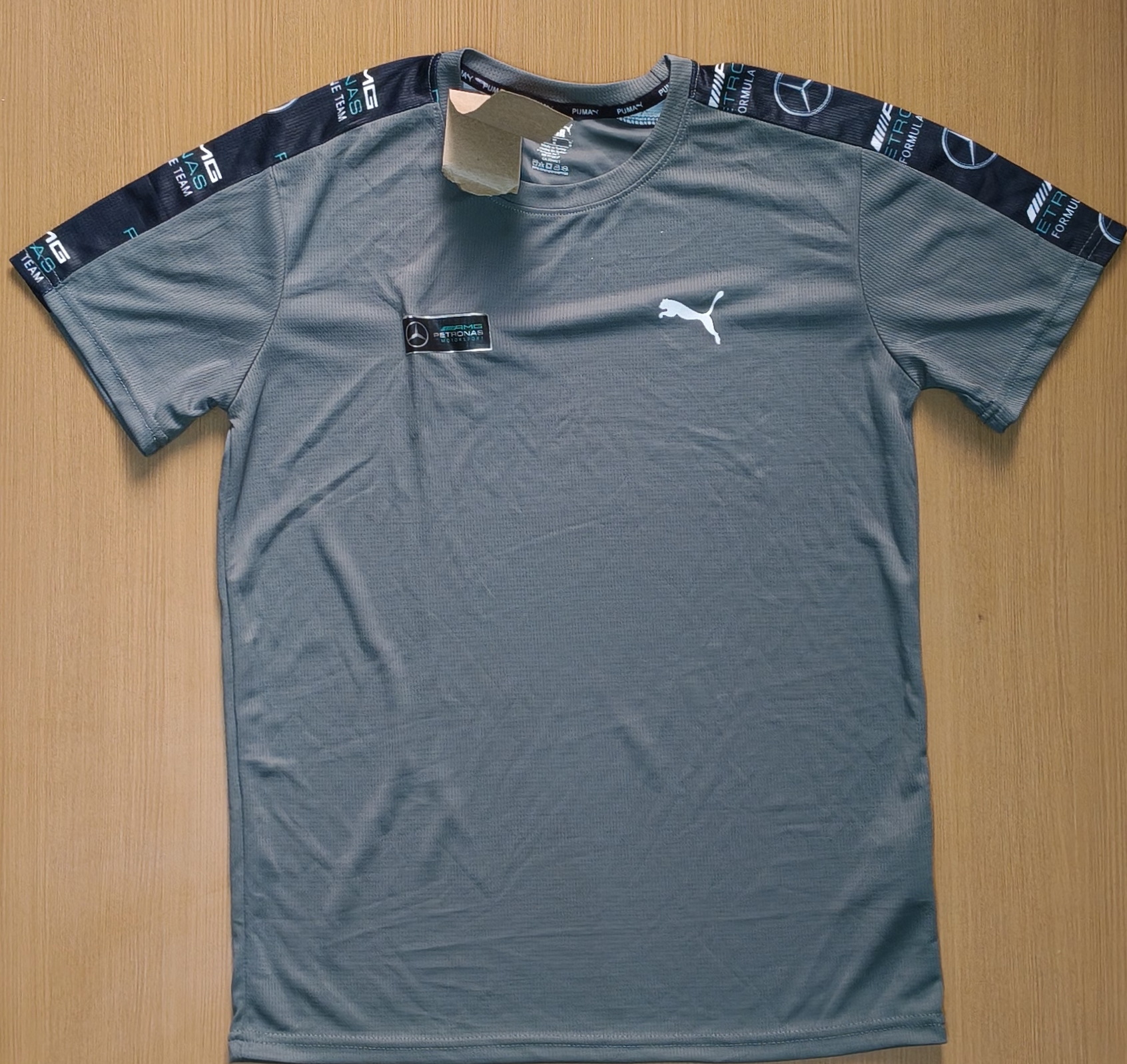 PUNA ROUND NECK T-SHIRT MSNS - Peacock colour View 1