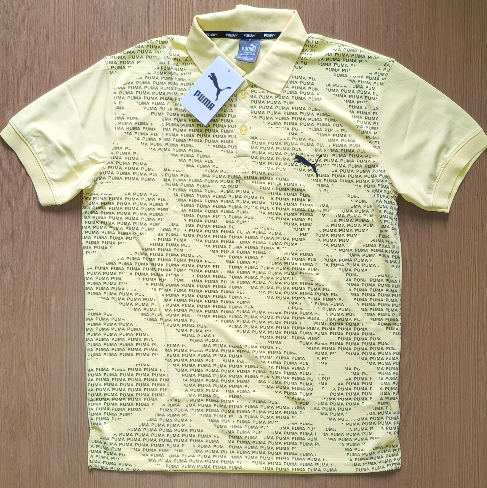 PUNA POLO NECK T-SHIRT BVCC - Yellow View 1