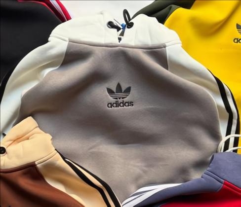 ADIDIS HOODIE B - GREY View 1