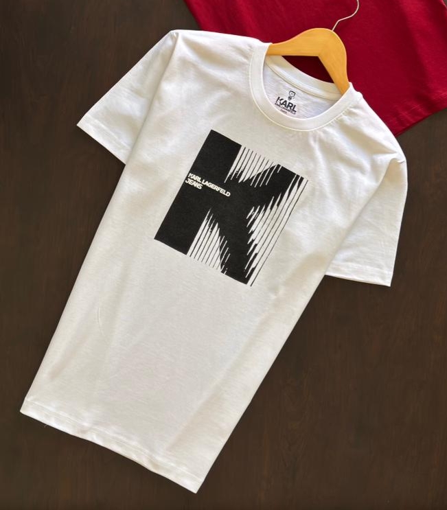 KAML ROUND NECK T-SHIRT - White