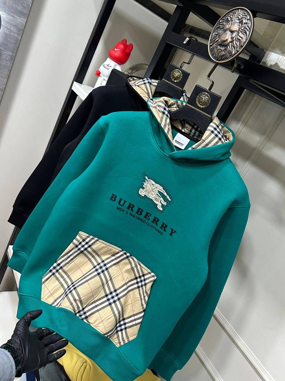 BURBENNY HOODIE MNLI - green